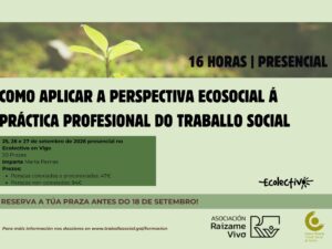 Como aplicar a perspectiva ecosocial á práctica profesional do Traballo Social