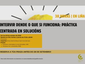 Intervir dende o que si funciona: práctica centrada en solucións