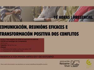 Comunicación, reunións eficaces e transformación positiva dos conflitos